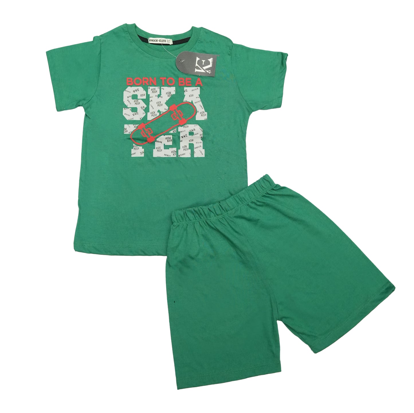 Skater Vibes Playwear Set (Green)