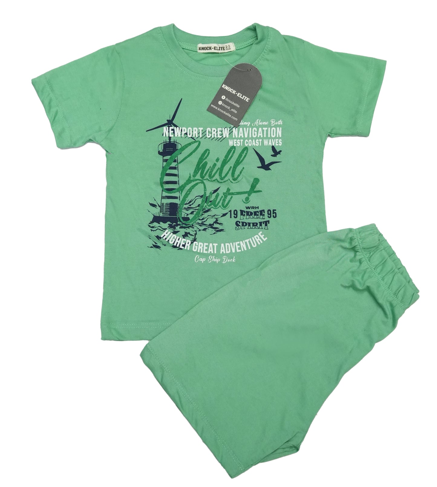 Chill Out Playwear Set (Mint Green)