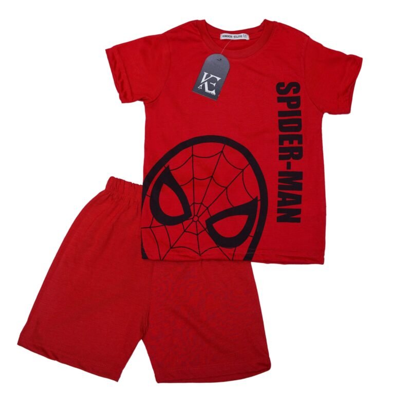 Knock Elite Kids Collection Spider Man for Boys – Half Sleeves