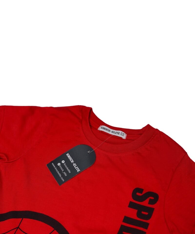 Knock Elite Kids Collection Spider Man for Boys β Half Sleeves