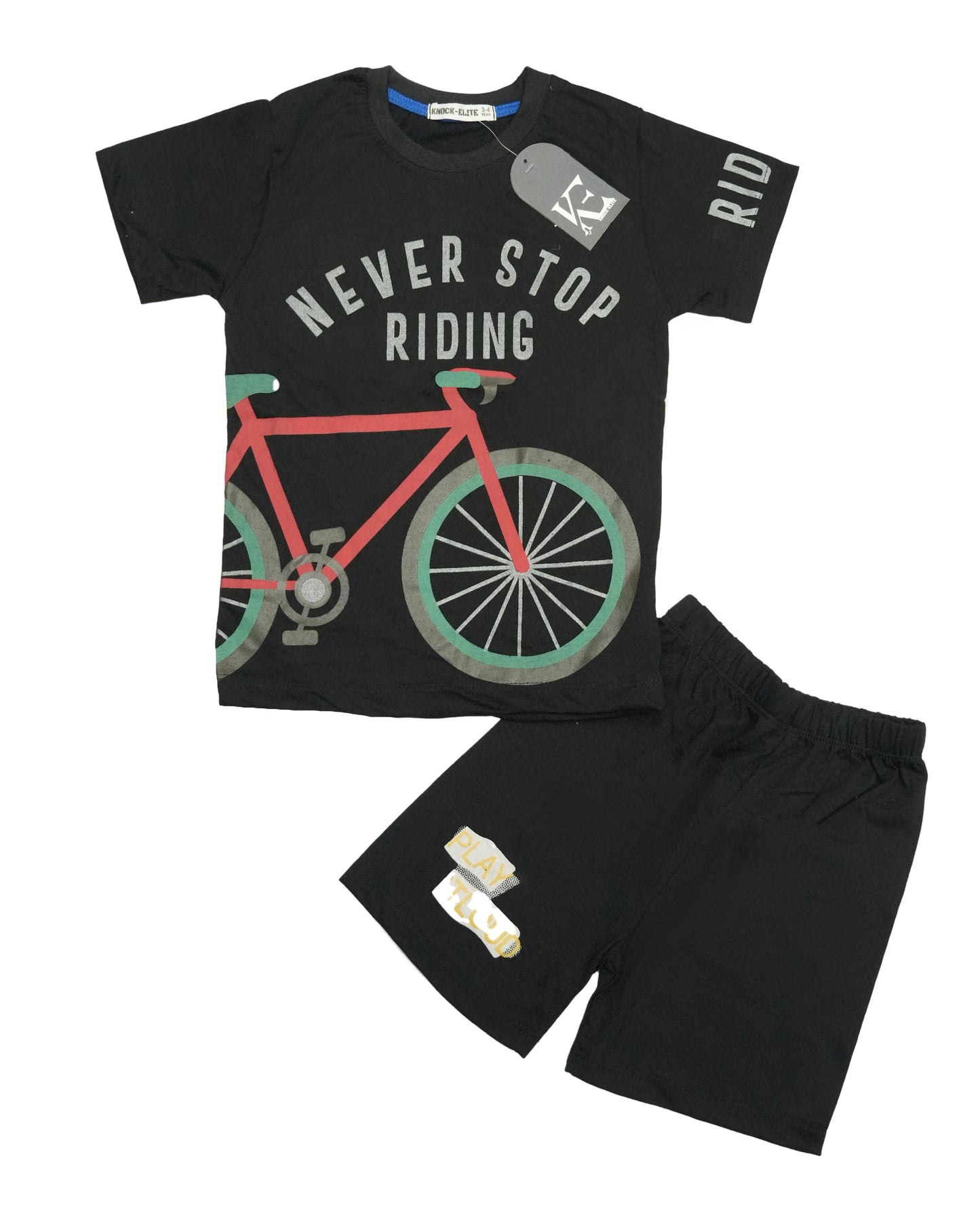 Never Stop Rider Set (Black)