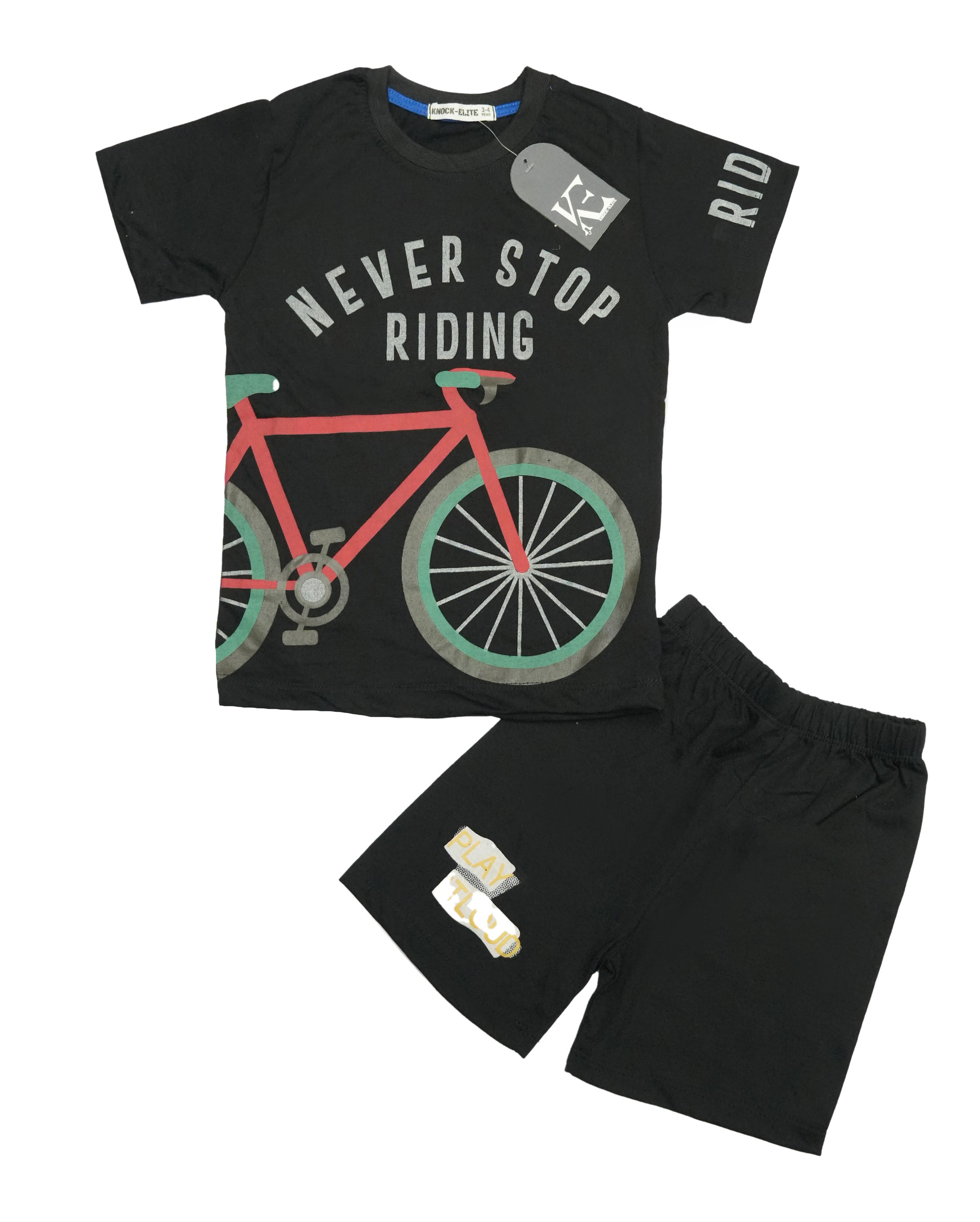 Never Stop Rider Set (Black)