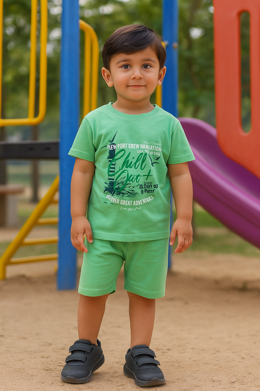 Chill Out Playwear Set (Mint Green)