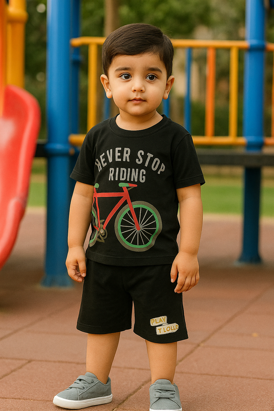 Never Stop Rider Set (Black)