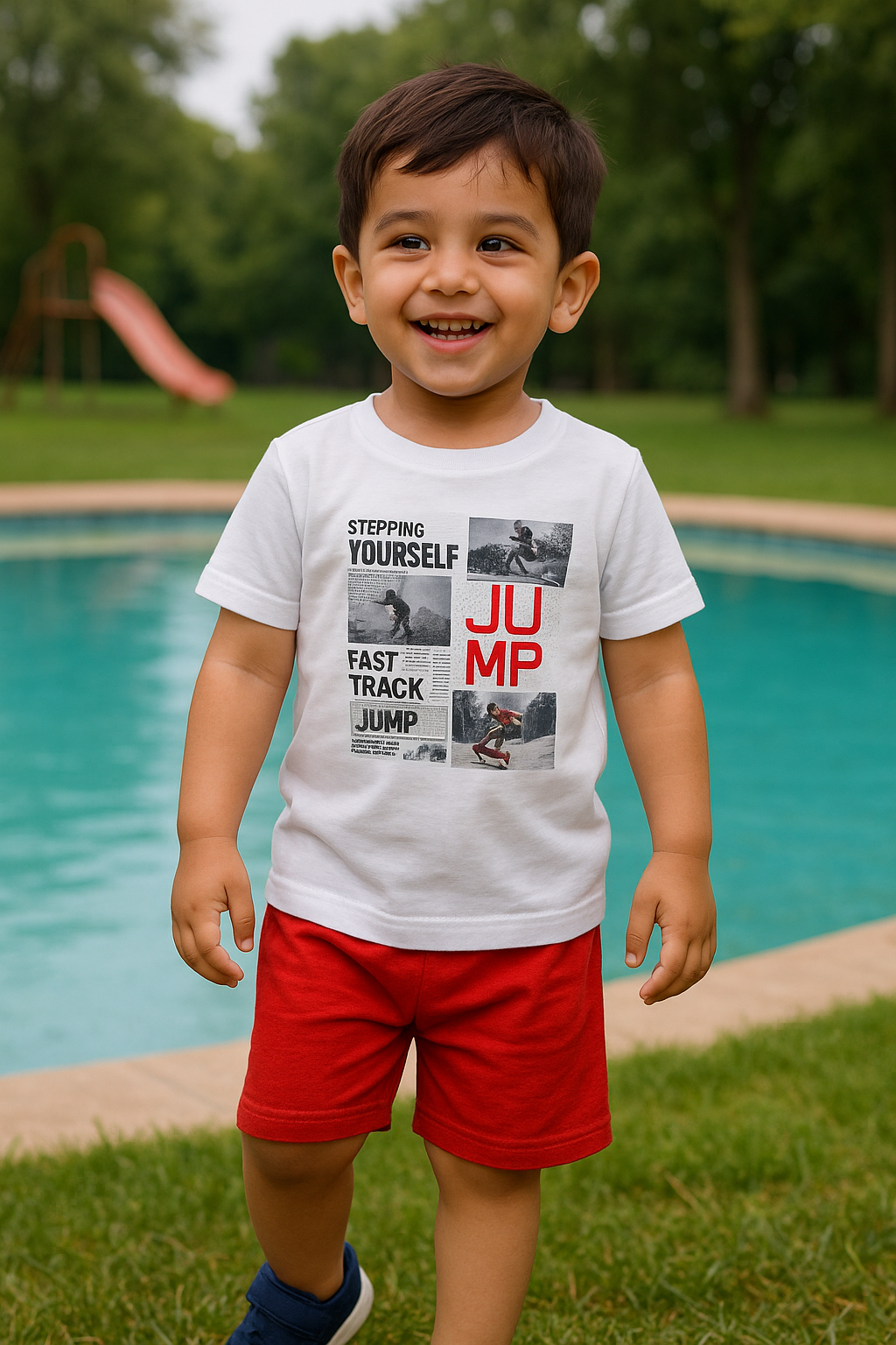 Fast Track Jump Baby Boy Clothes – Trendy 2-Piece Suit