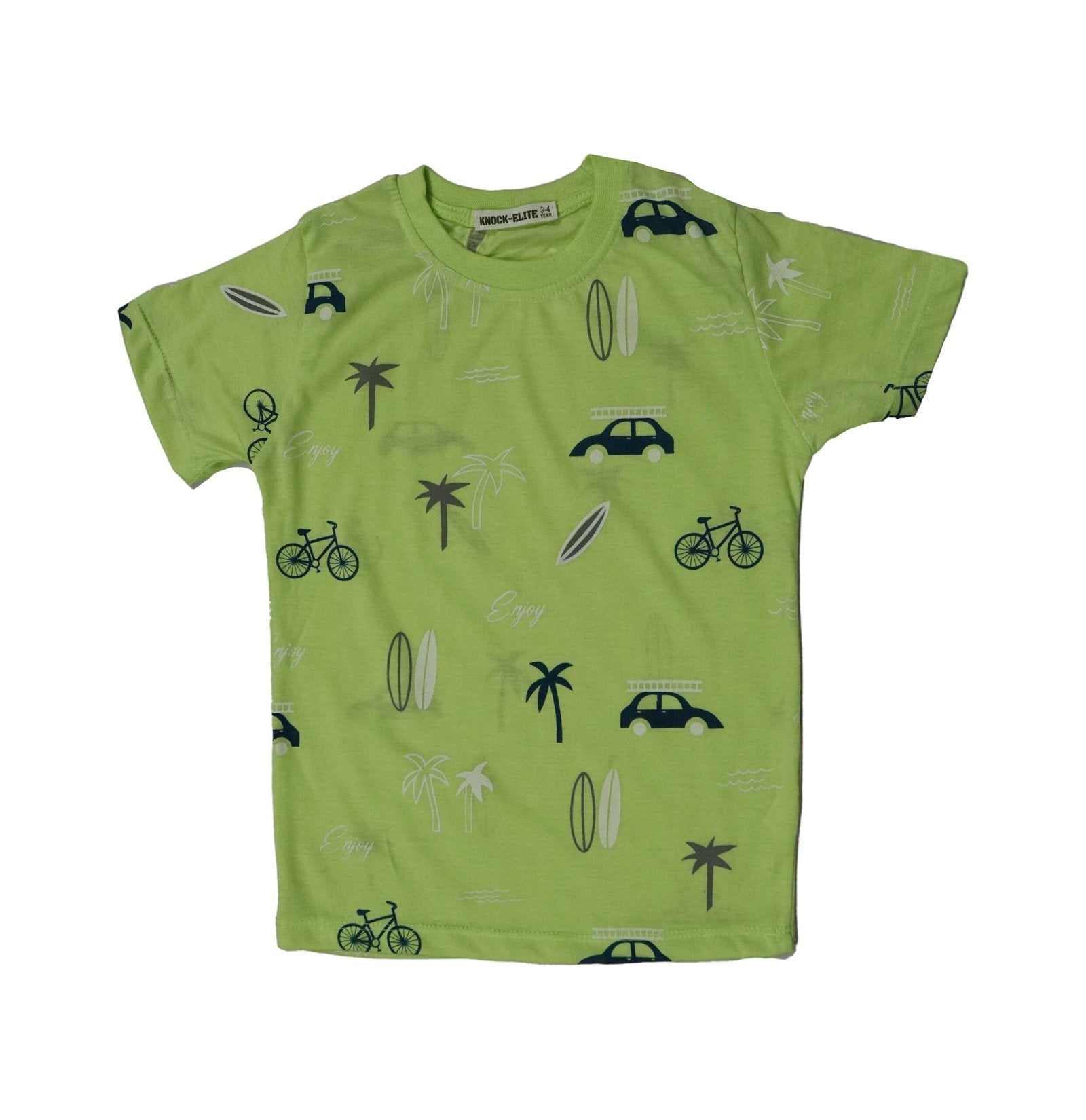 Kids Fashion – Little Explorer Green Summer Set