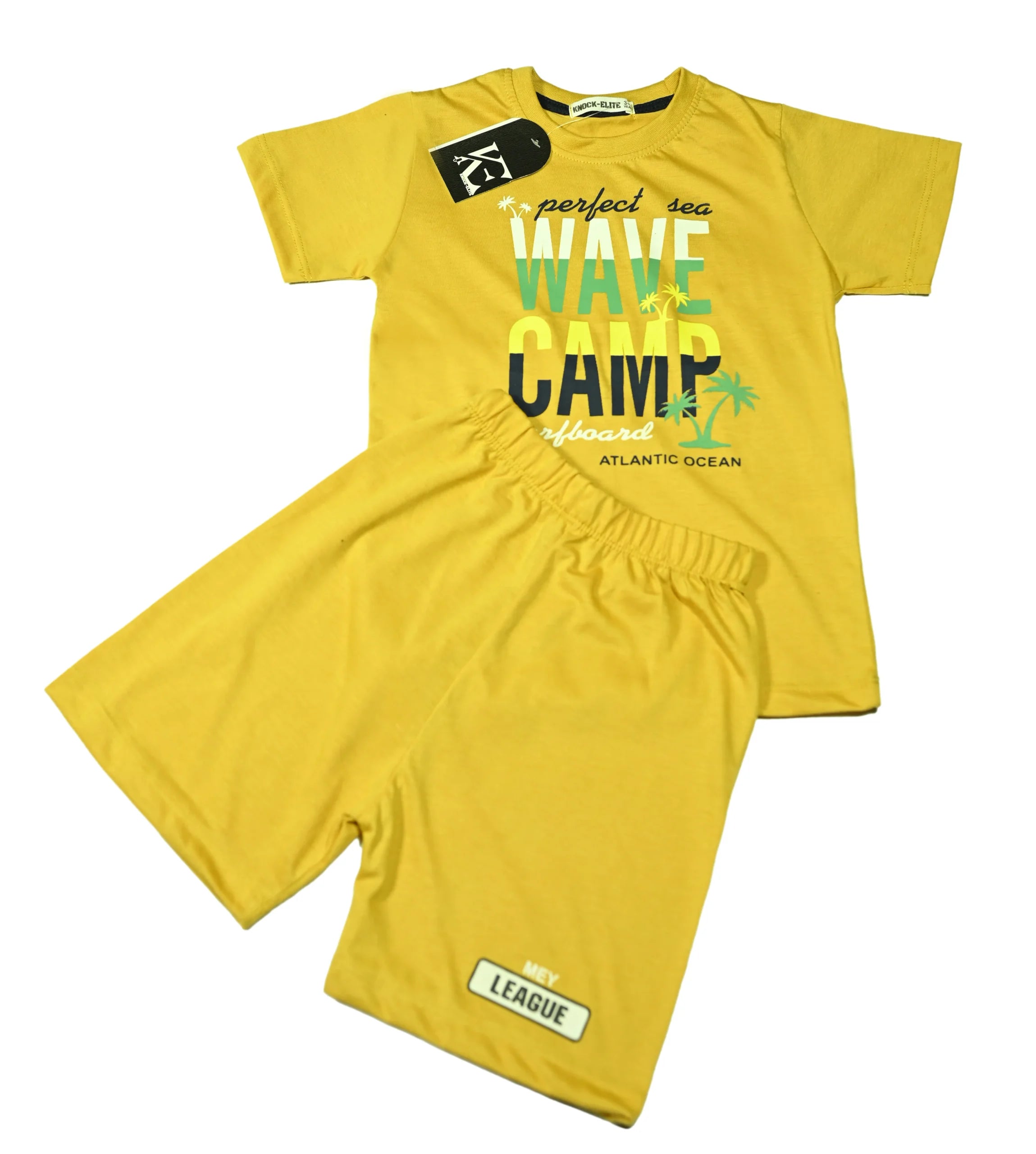 Toddler Bright Wave Outfit – Bright Yellow