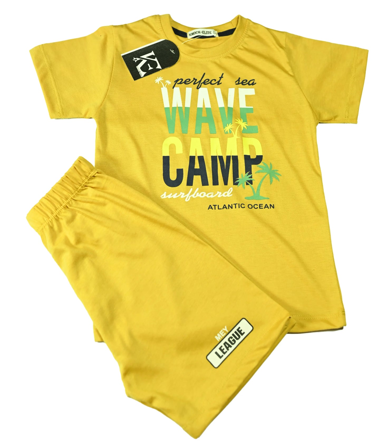 Toddler Bright Wave Outfit – Bright Yellow