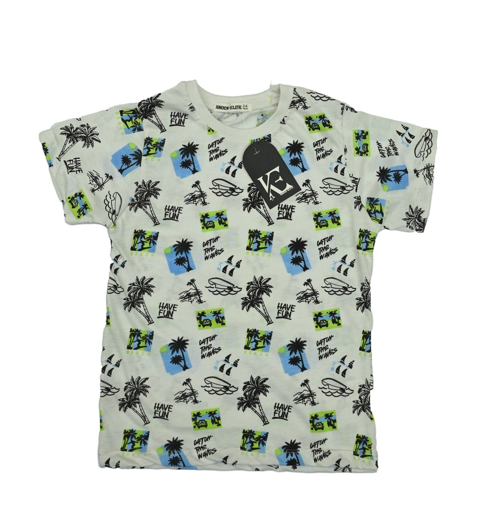 Summer Collection Beach Vibes Boys T-Shirt 2025 – Knock Elite
