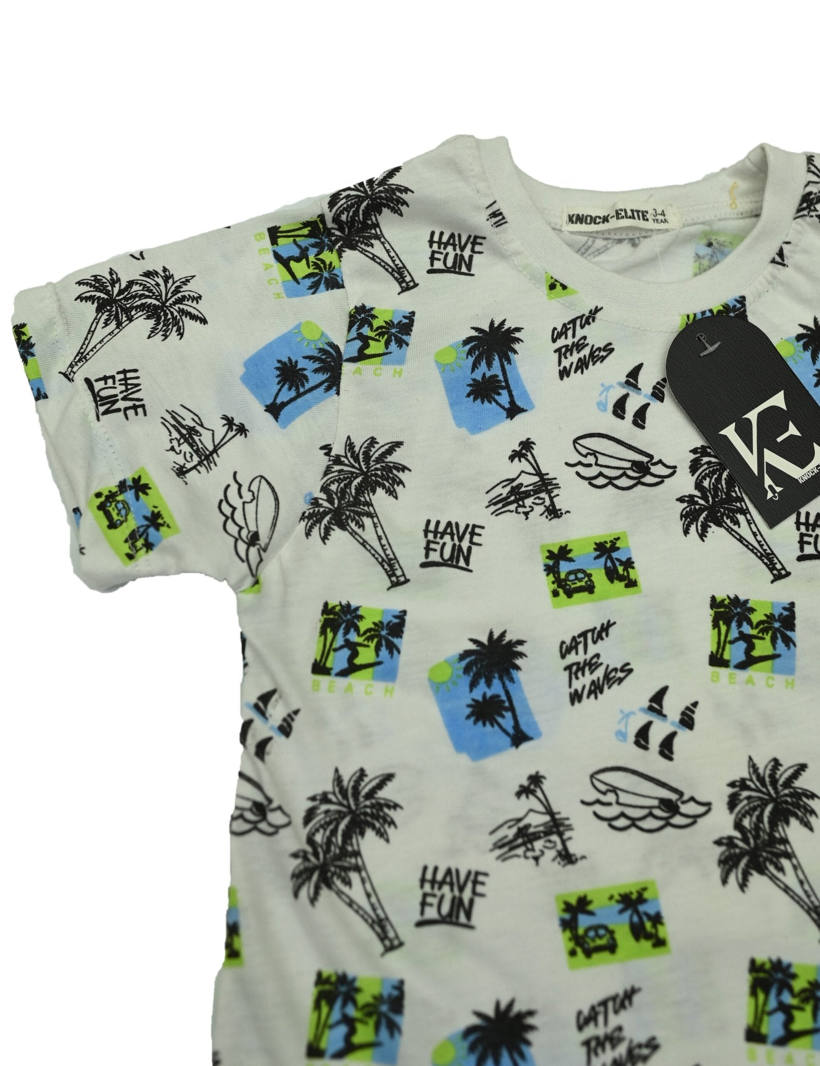 Summer Collection Beach Vibes Boys T-Shirt 2025 – Knock Elite