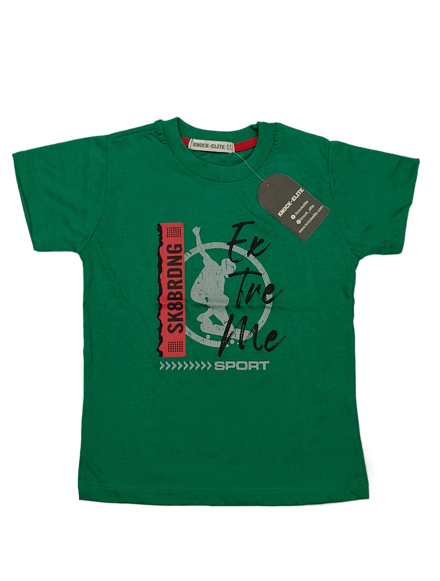 Baby Boy Clothes Extreme Skateboarding - Green Summer Set"