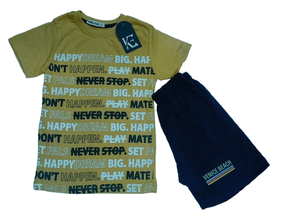 Happy Dream Baby Boy Summer Set
