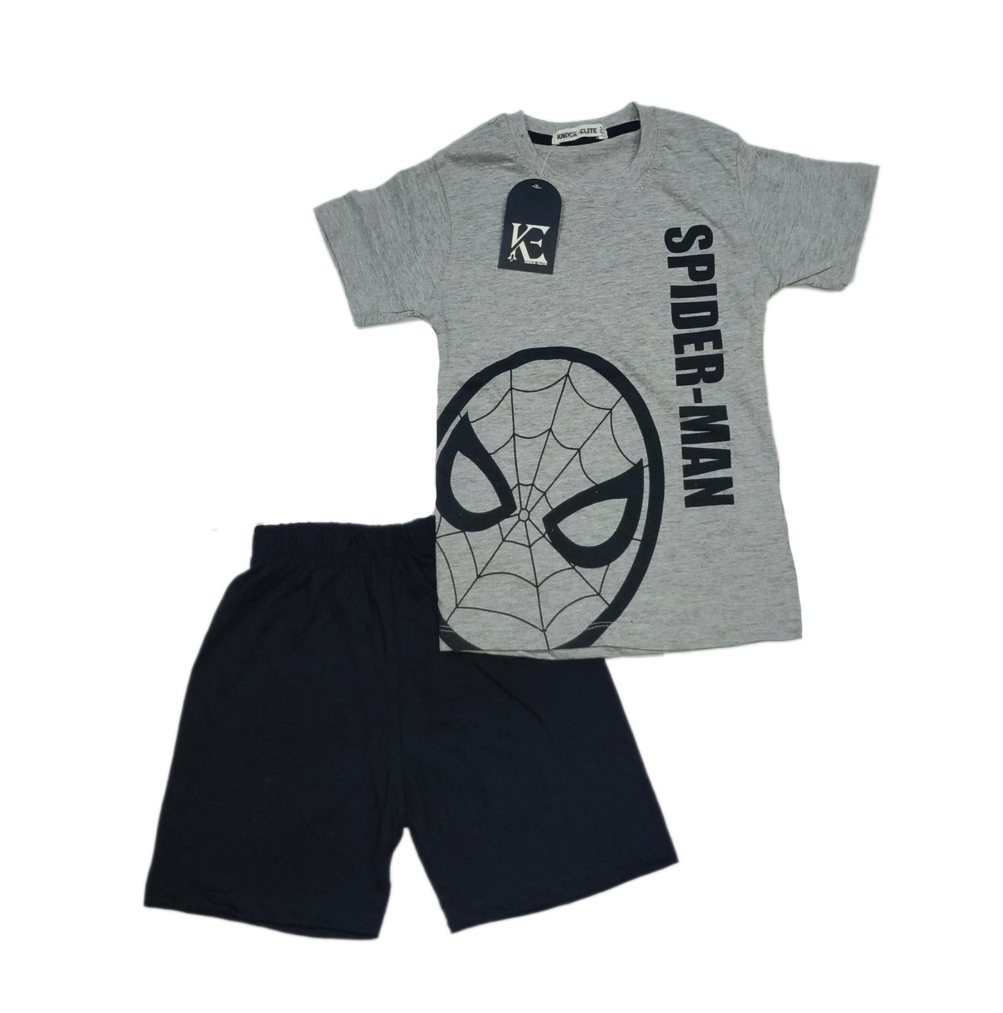 Knock Elite Kids Collection - Spiderman Summer Outfit for Baby Boys