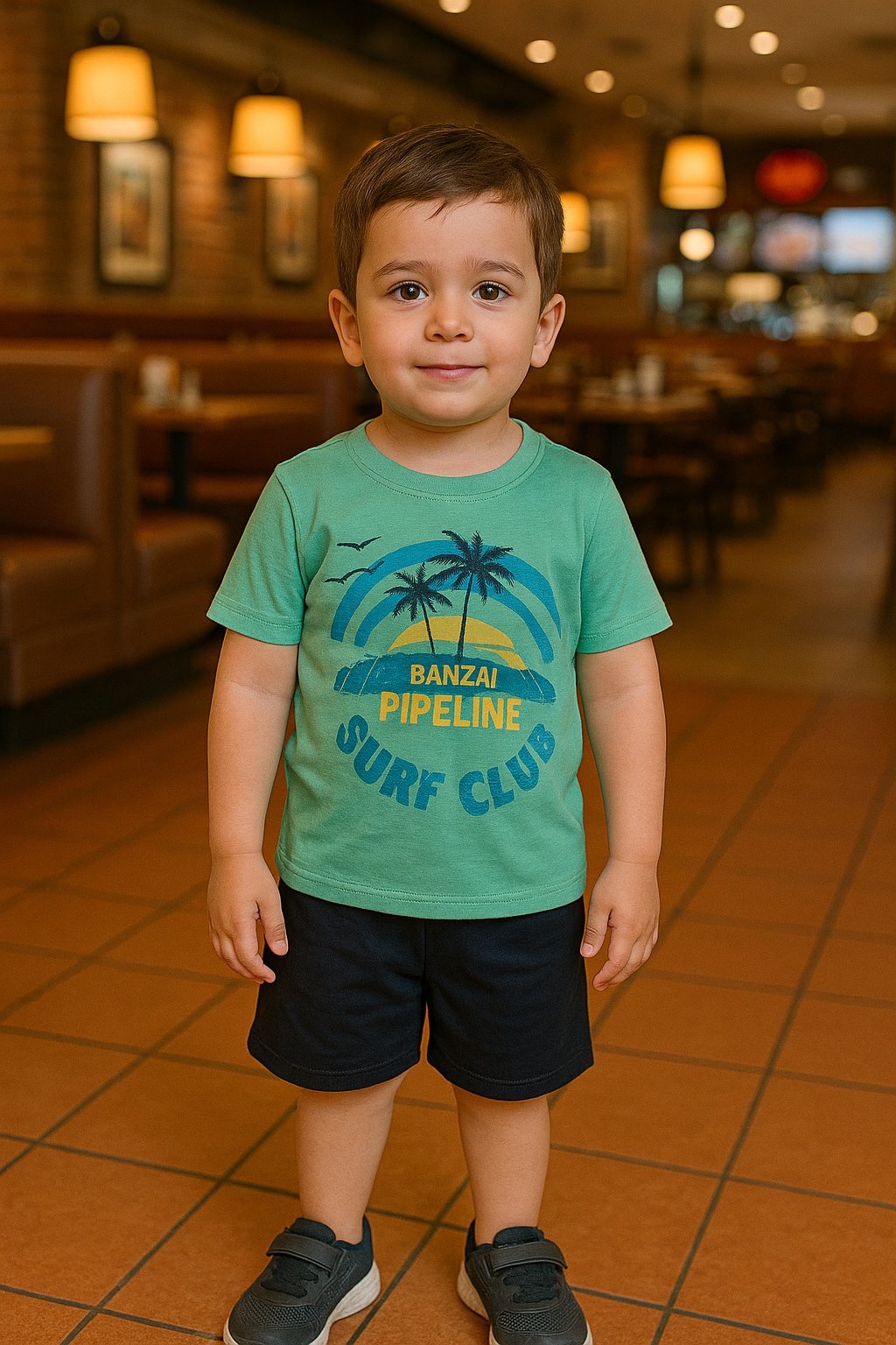 Baby Boy Summer Collection – 2-Piece Trendy Surf Set for Happy Days