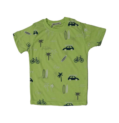 Kids Fashion – Little Explorer Green Summer Set