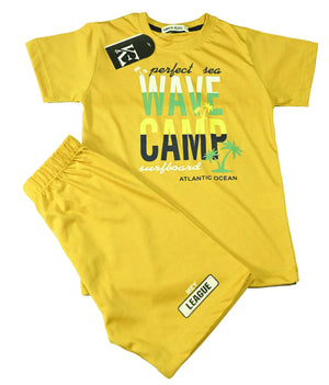 Toddler Bright Wave Outfit – Bright Yellow