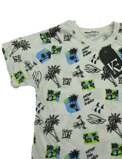 Summer Collection Beach Vibes Boys T-Shirt 2025 – Knock Elite