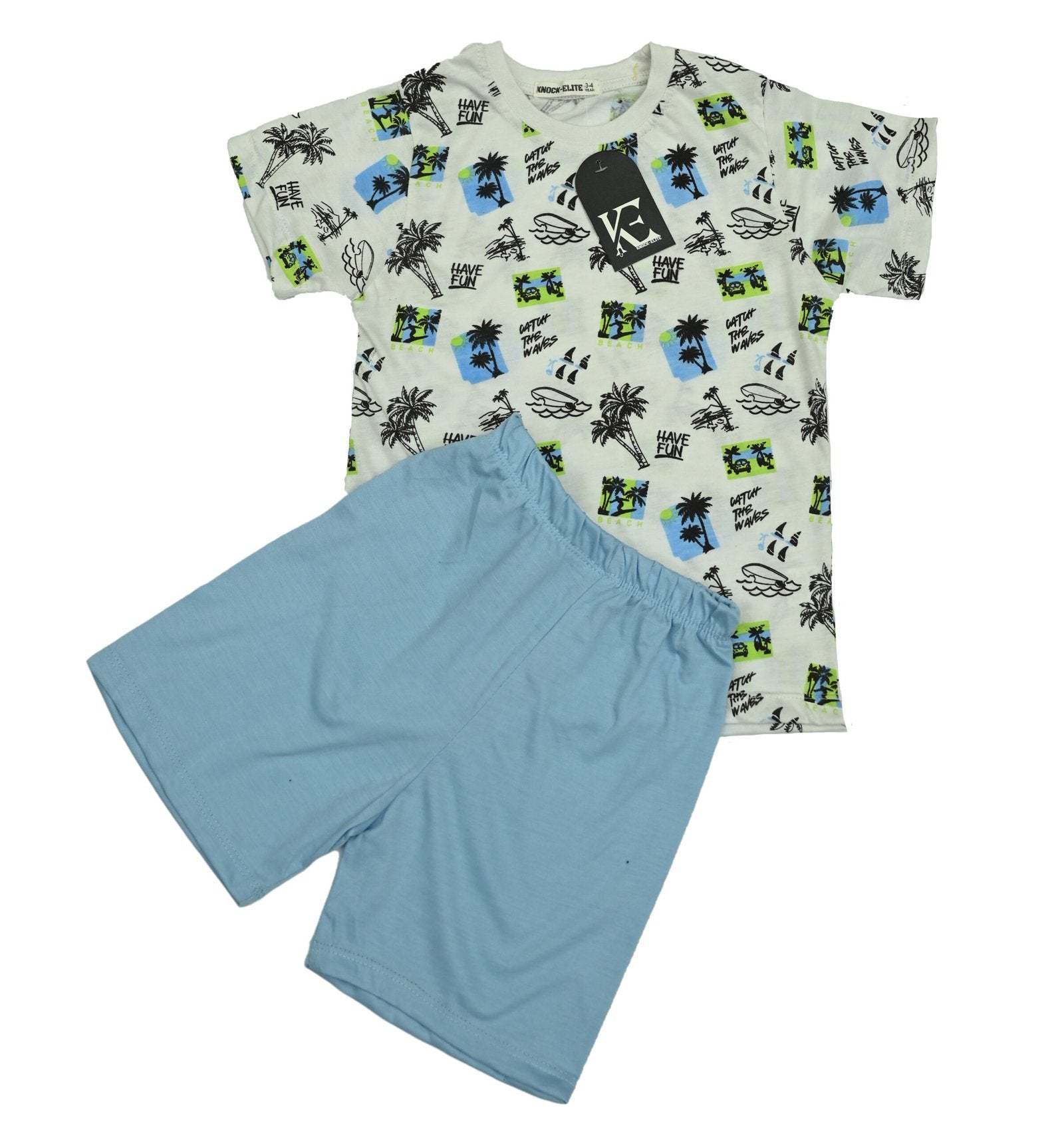 Summer Collection Beach Vibes Boys T-Shirt 2025 – Knock Elite