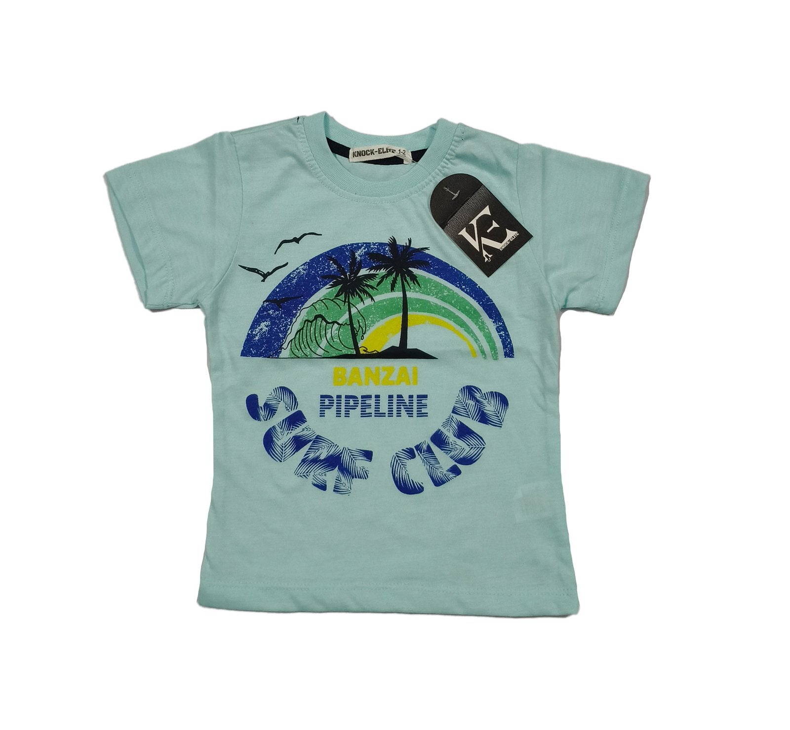 Baby Boy Summer Outfit | Surf Club T-Shirt & Shorts Set for Kids